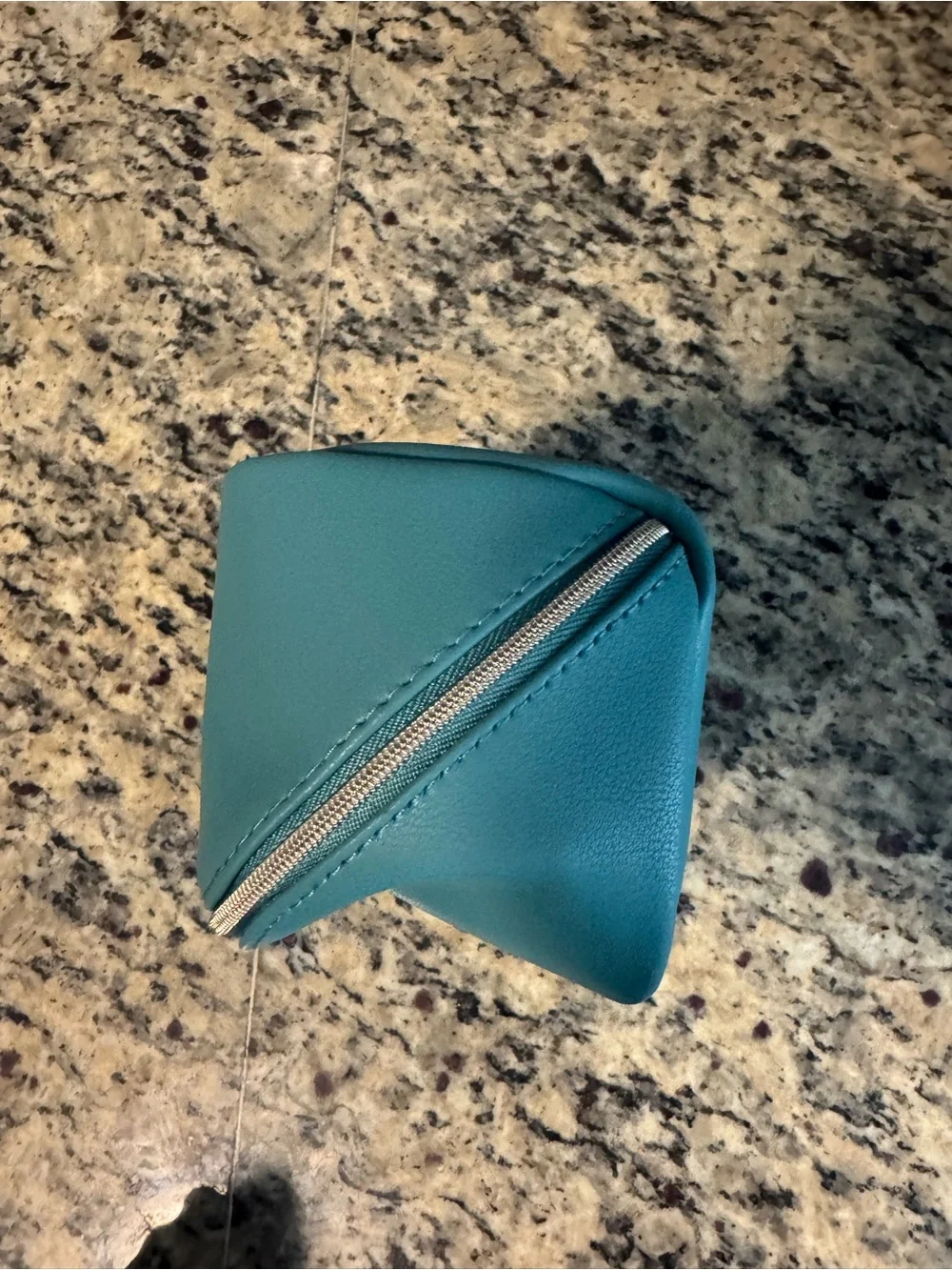 Brand New La Mer Leather Cosmetic Pouch
